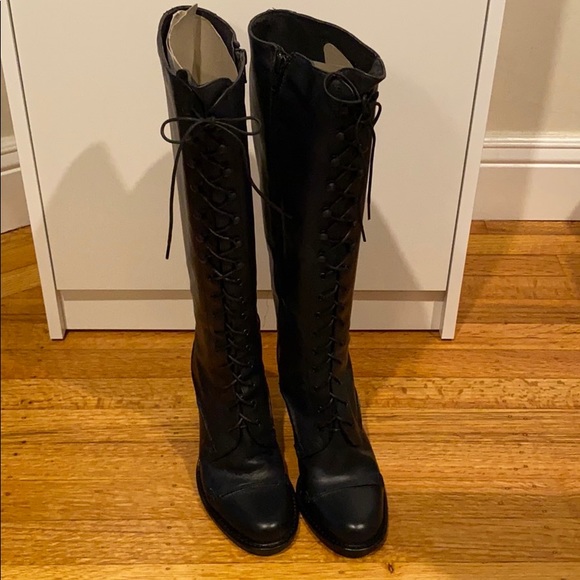 charles david combat boots